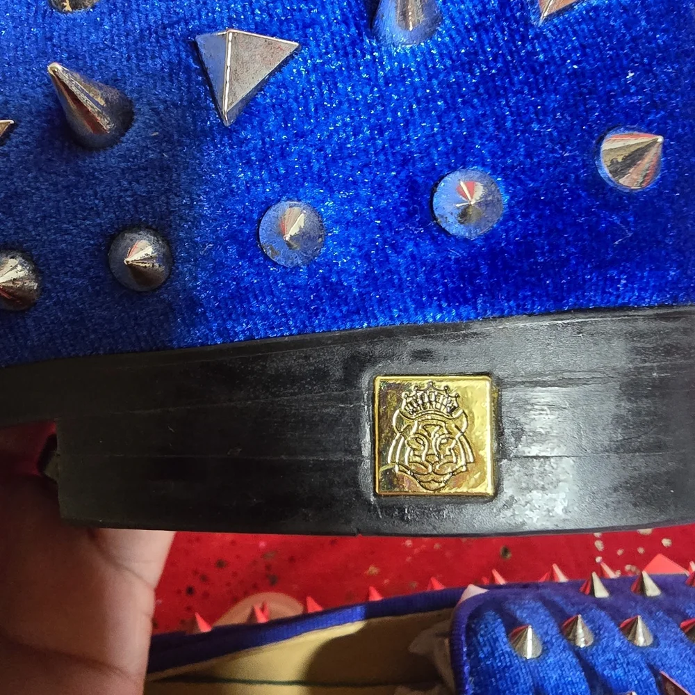 Epre Paul Studded Slip-On Dress Loafers - Picture 8 of 9